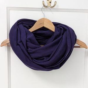 American Apparel Circle Scarf in Purple